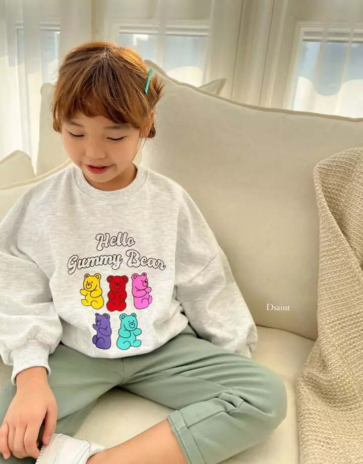 Dsaint - Korean Children Fashion - #minifashionista - Jelly Bear Sweatshirt - 2