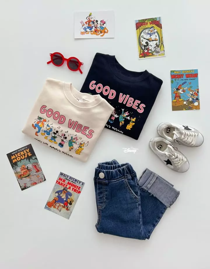 Dsaint - Korean Children Fashion - #prettylittlegirls - Good Vibe Sweatshirt - 12