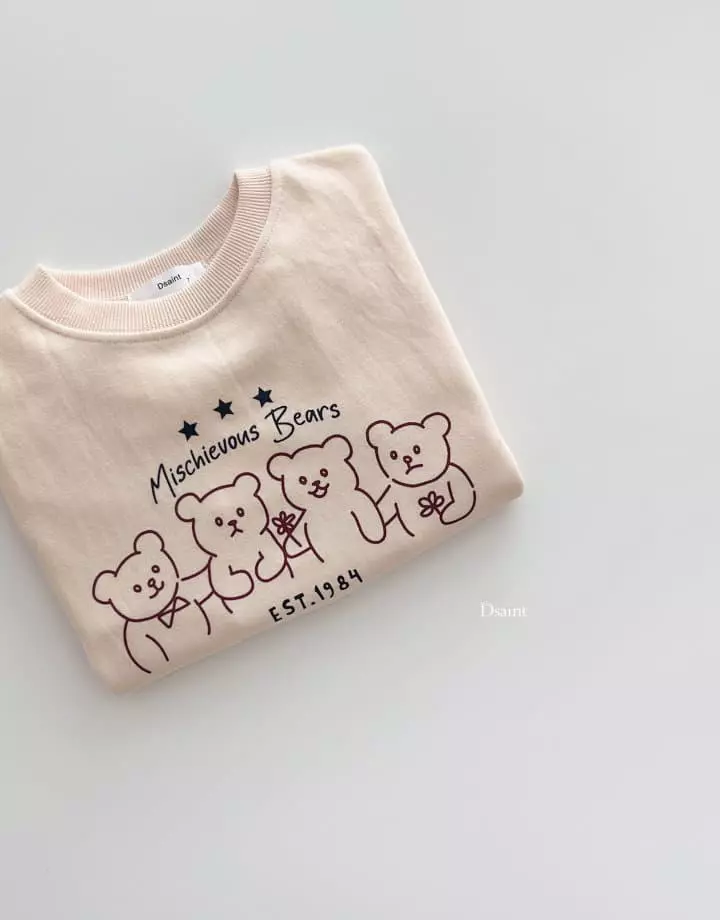 Dsaint - Korean Children Fashion - #prettylittlegirls - 1984 Bear Sweatshirt - 6