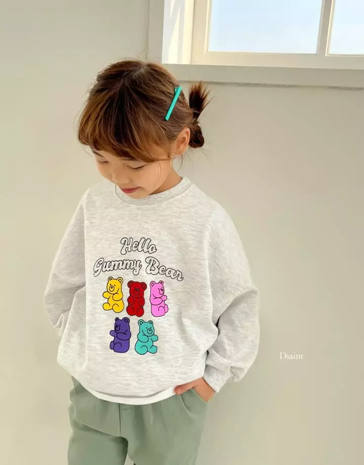 Dsaint - Korean Children Fashion - #prettylittlegirls - Jelly Bear Sweatshirt - 3