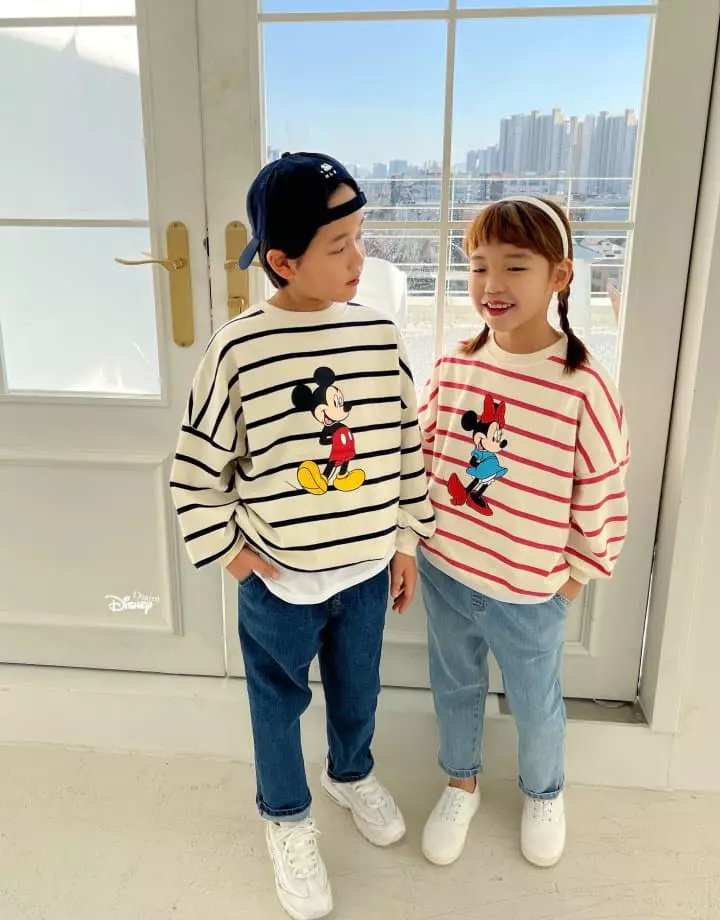 Dsaint - Korean Children Fashion - #stylishchildhood - D Line Stripes Sweatshirt - 11