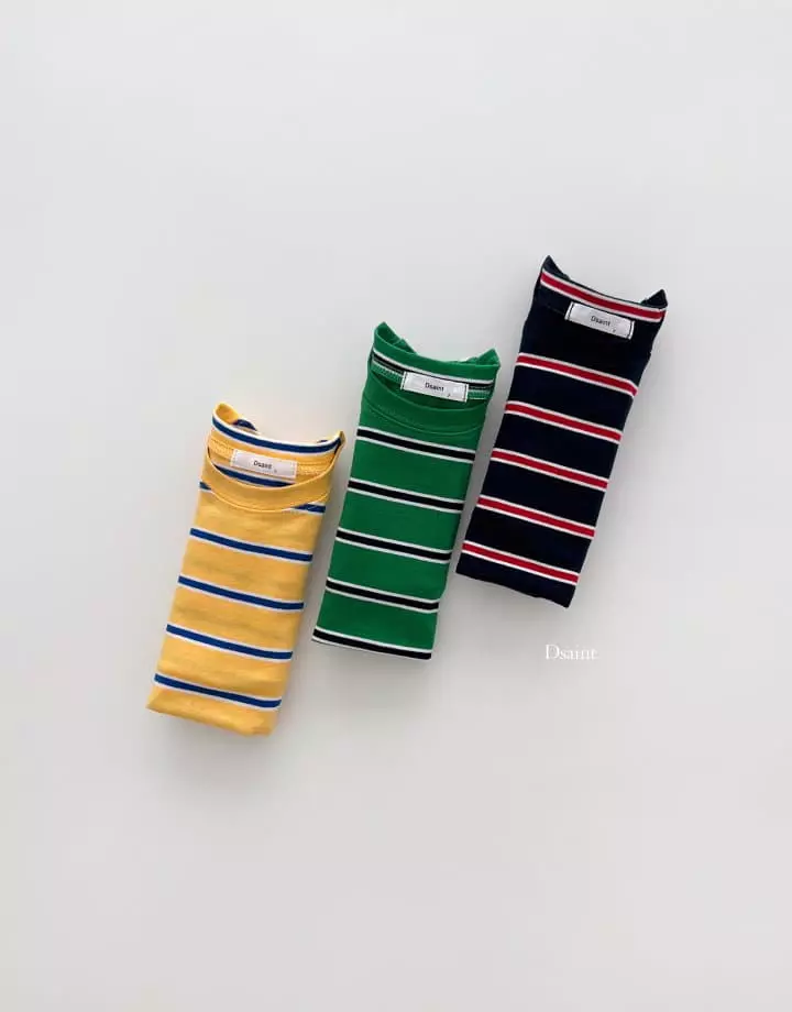 Dsaint - Korean Children Fashion - #toddlerclothing - Multi Tee - 12