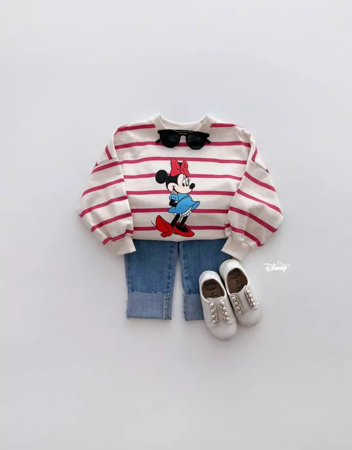 Dsaint - Korean Children Fashion - #toddlerclothing - D Line Stripes Sweatshirt - 10