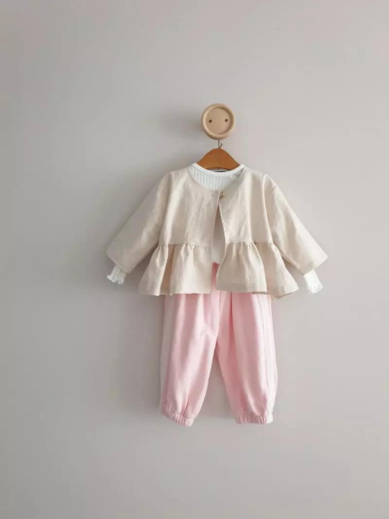 Eclair - Korean Children Fashion - #childofig - Elen Jacket Beige - 2
