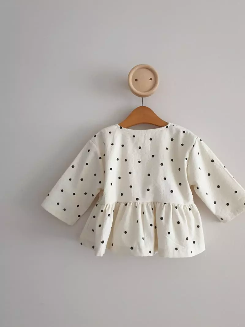 Eclair - Korean Children Fashion - #childofig - Elen Jacket Dot