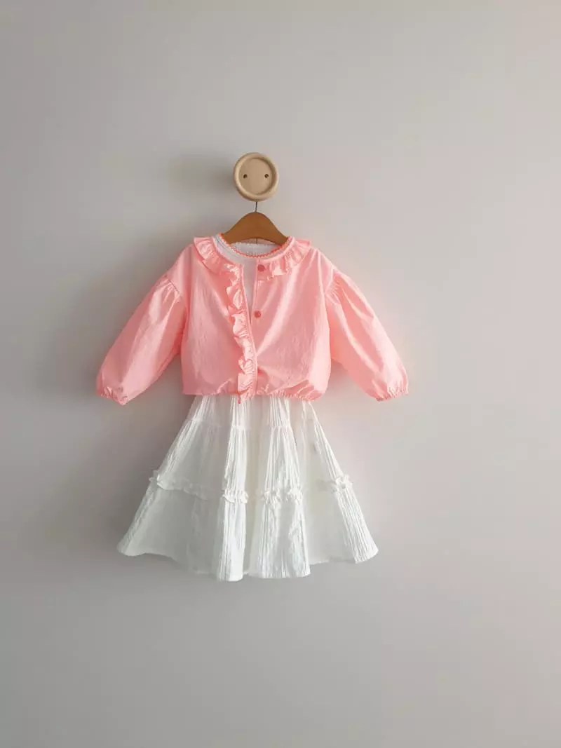 Eclair - Korean Children Fashion - #childofig - Blan Skirt - 11