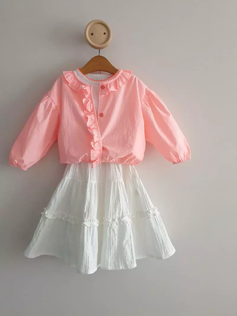Eclair - Korean Children Fashion - #childofig - Blan Skirt - 12