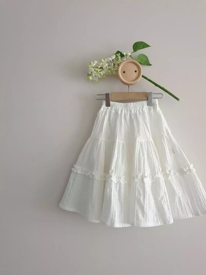 Eclair - Korean Children Fashion - #childofig - Blan Skirt - 6
