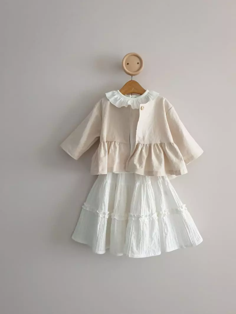Eclair - Korean Children Fashion - #childrensboutique - Blan Skirt - 7