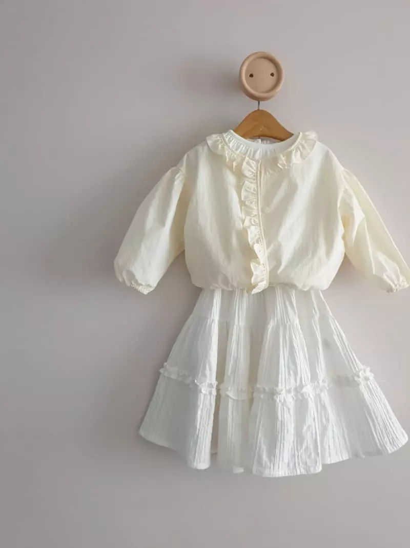 Eclair - Korean Children Fashion - #discoveringself - Blan Skirt - 9