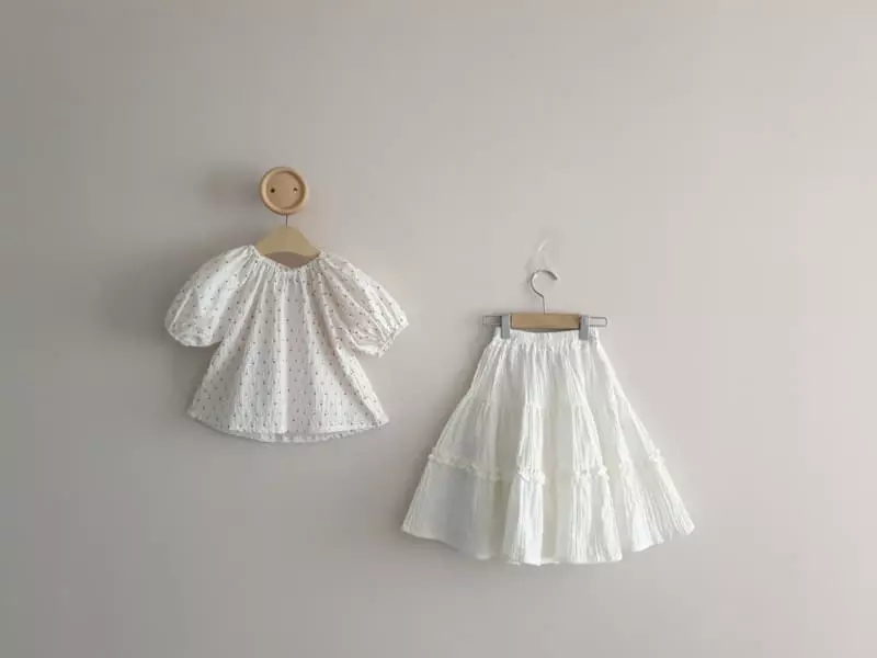 Eclair - Korean Children Fashion - #fashionkids - Blan Skirt - 10