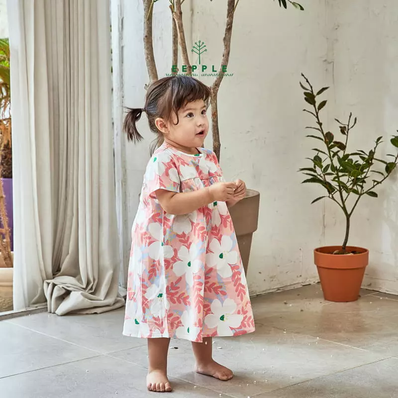 Eepple - Korean Children Fashion - #Kfashion4kids - Lilly One-piece - 6
