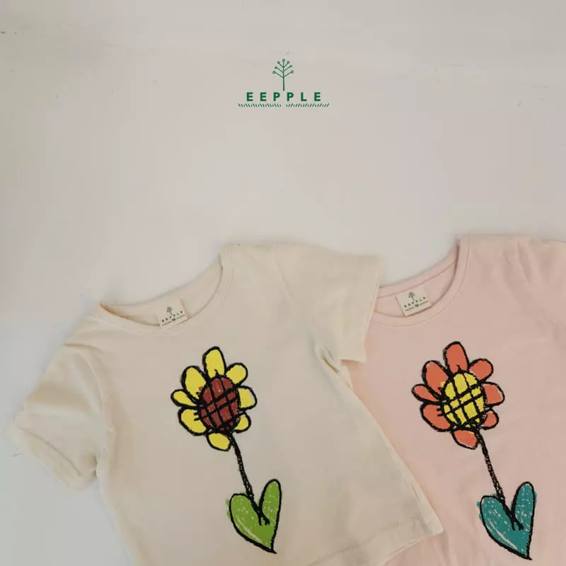 Eepple - Korean Children Fashion - #fashionkids - Sun Flower Tee - 2