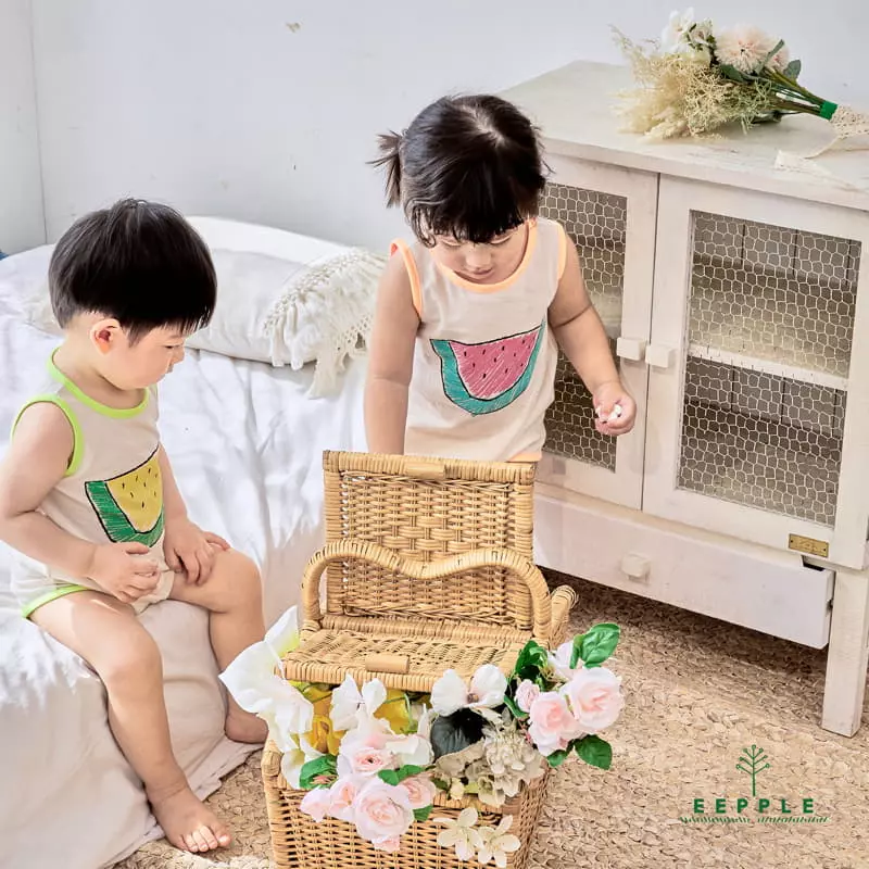 Eepple - Korean Children Fashion - #stylishchildhood - Watermelon Bodysuit - 7
