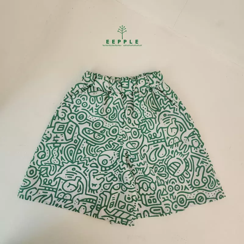 Eepple - Korean Children Fashion - #toddlerclothing - Cartoon Wide Pants - 5