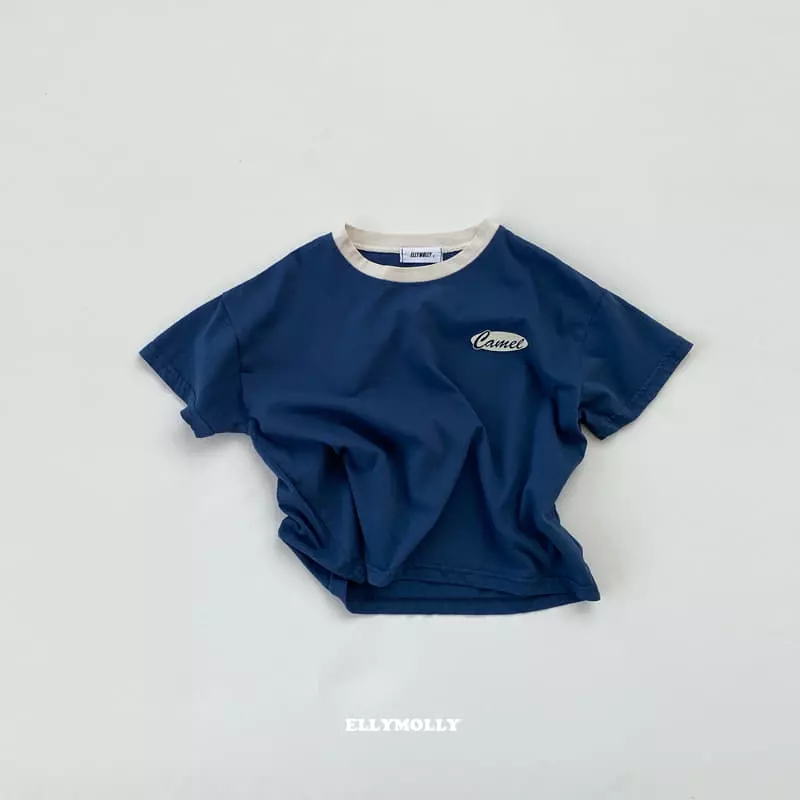 Ellymolly - Korean Children Fashion - #childofig - Camel Color Tee - 2