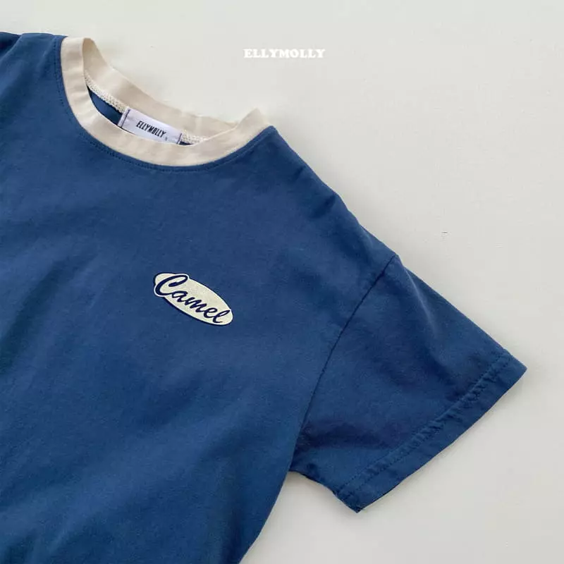 Ellymolly - Korean Children Fashion - #childofig - Camel Color Tee - 3