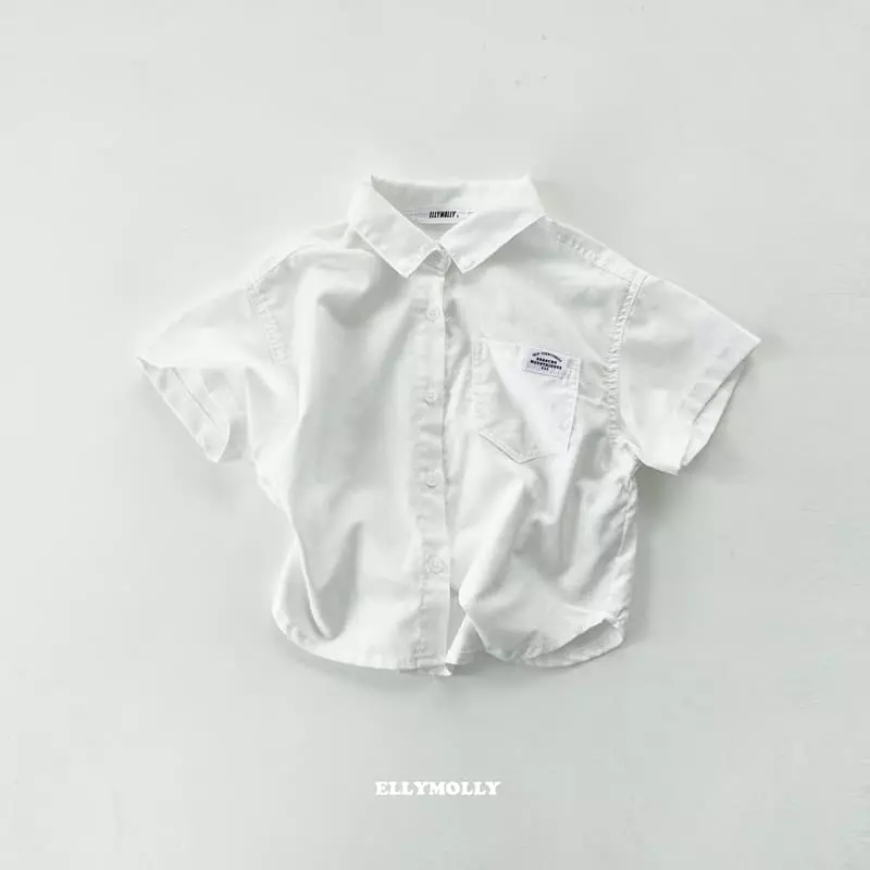 Ellymolly - Korean Children Fashion - #designkidswear - Trendy Pigment Shirt