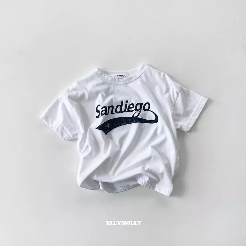 Ellymolly - Korean Children Fashion - #designkidswear - Sandiego Tee