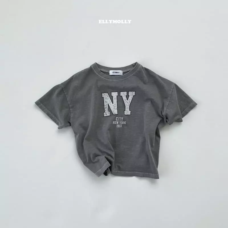 Ellymolly - Korean Children Fashion - #childrensboutique - NY Dyeing Tee - 4