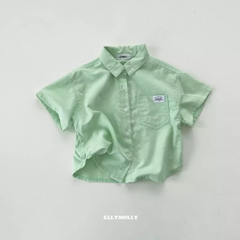 Ellymolly - Korean Children Fashion - #fashionkids - Trendy Pigment Shirt - 3
