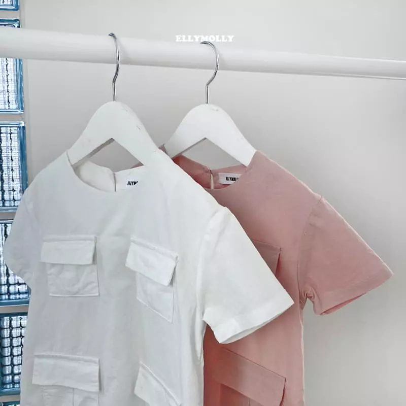 Ellymolly - Korean Children Fashion - #fashionkids - Two Pocket One-piece
