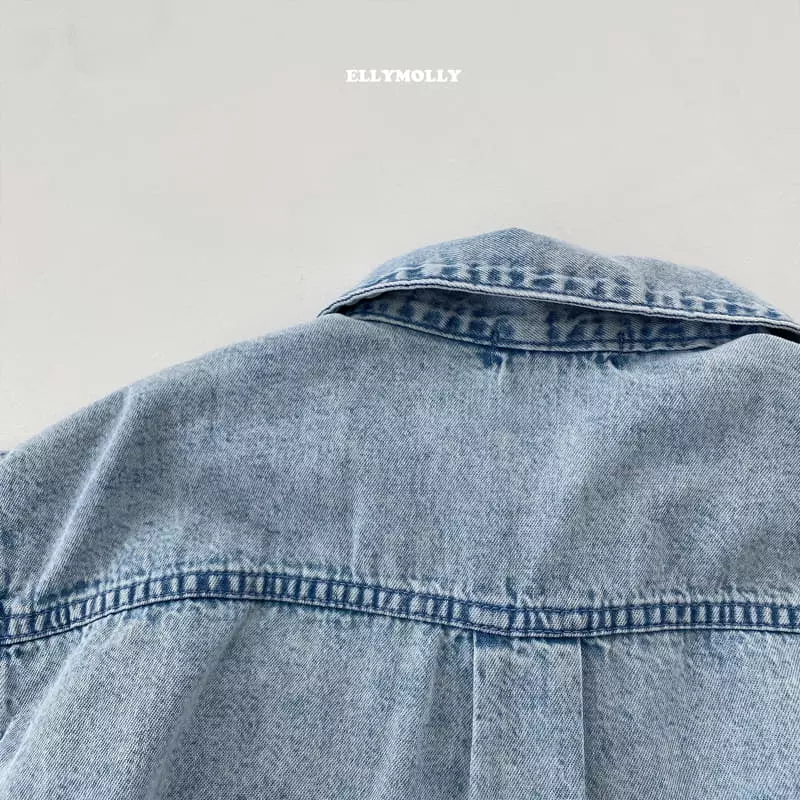 Ellymolly - Korean Children Fashion - #discoveringself - Big Pocket Shirt - 4