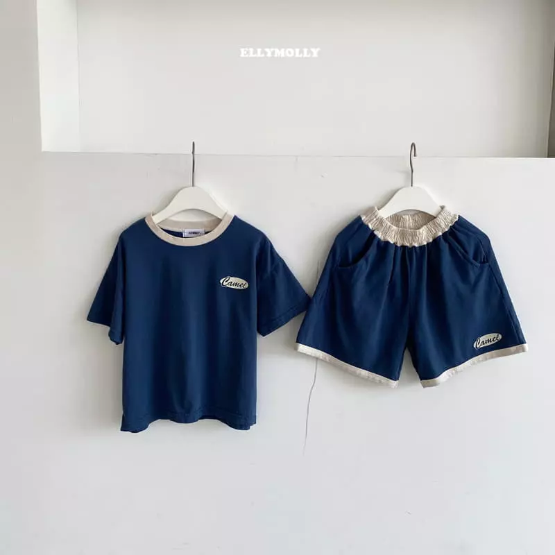 Ellymolly - Korean Children Fashion - #fashionkids - Camel Color Tee - 7