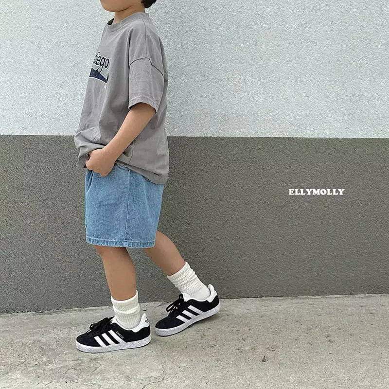 Ellymolly - Korean Children Fashion - #kidsshorts - Abang Jeans - 9