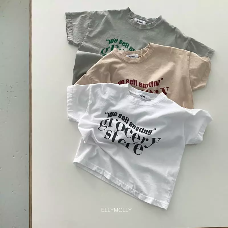 Ellymolly - Korean Children Fashion - #kidsshorts - Anything Tee - 6