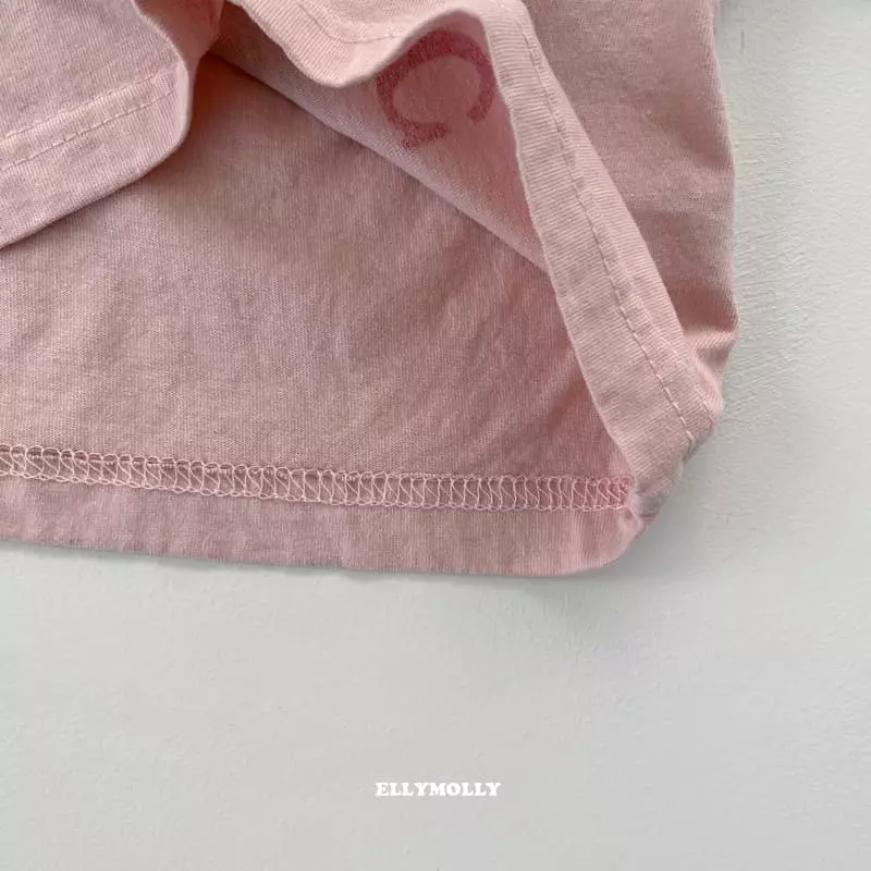 Ellymolly - Korean Children Fashion - #kidsshorts - Picnic Rabbit Tee - 4