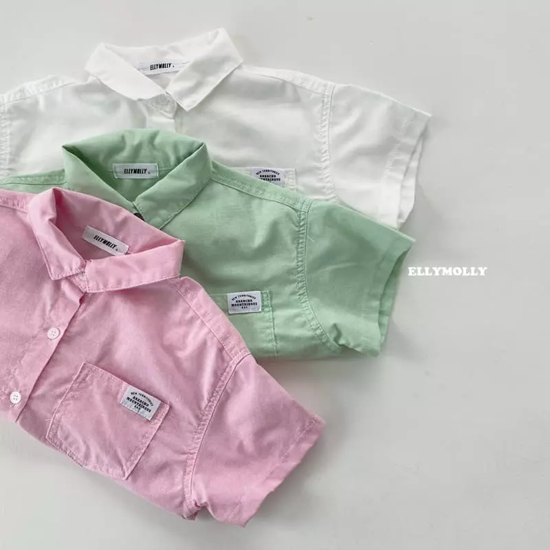 Ellymolly - Korean Children Fashion - #kidzfashiontrend - Trendy Pigment Shirt - 6
