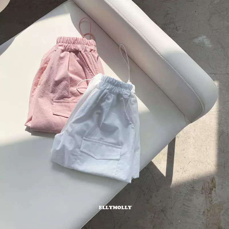 Ellymolly - Korean Children Fashion - #kidzfashiontrend - Open Pocket Pants - 8