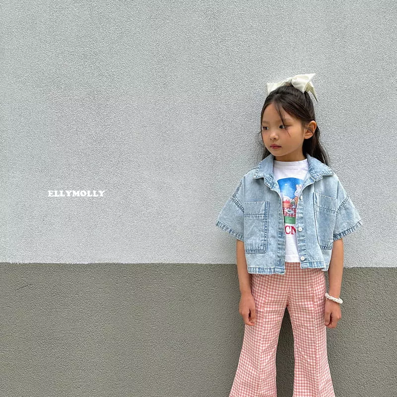 Ellymolly - Korean Children Fashion - #littlefashionista - Big Pocket Shirt - 9