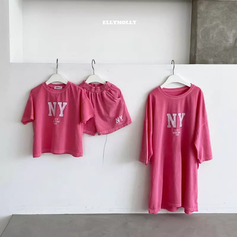 Ellymolly - Korean Children Fashion - #littlefashionista - NY Dyeing Shorts - 4