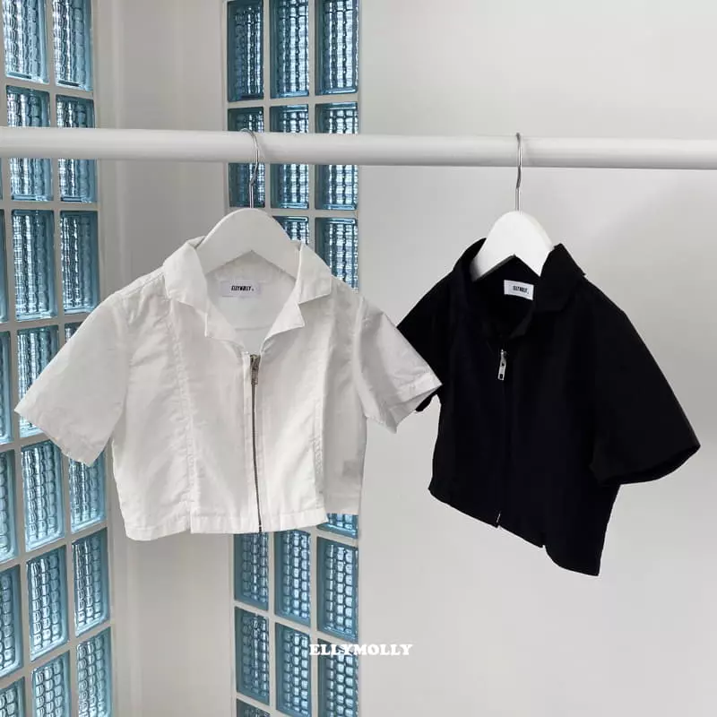 Ellymolly - Korean Children Fashion - #magicofchildhood - Linen Crop Jacket - 6