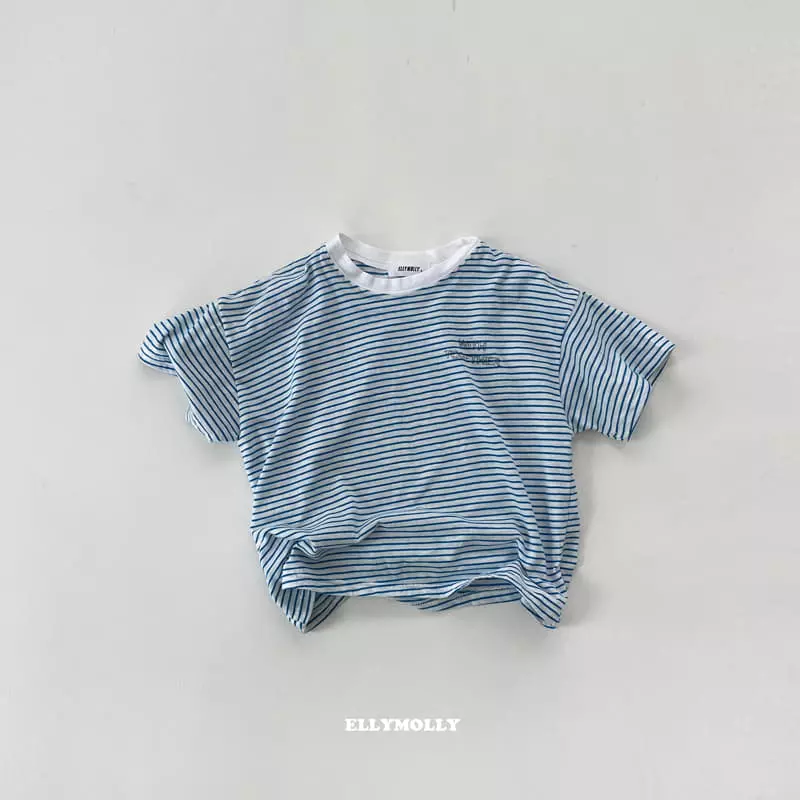 Ellymolly - Korean Children Fashion - #minifashionista - Together Stripes Tee - 3