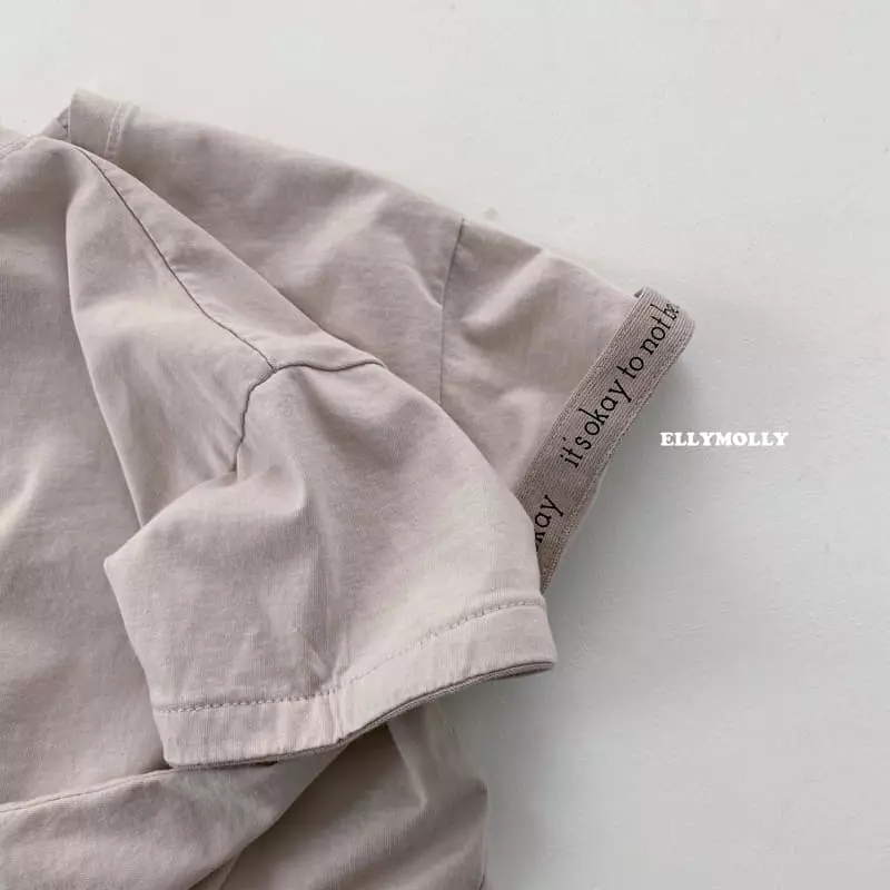 Ellymolly - Korean Children Fashion - #toddlerclothing - Ok Sleeves Tee - 4