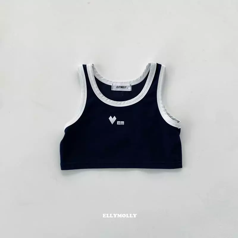 Ellymolly - Korean Children Fashion - #stylishchildhood - Elly Crop Sleeveless - 3