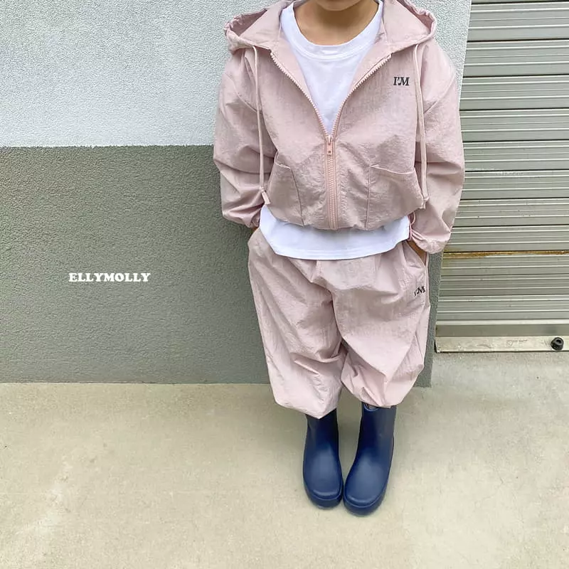 Ellymolly - Korean Children Fashion - #todddlerfashion - I Am Woven Hoody Zip-up - 9