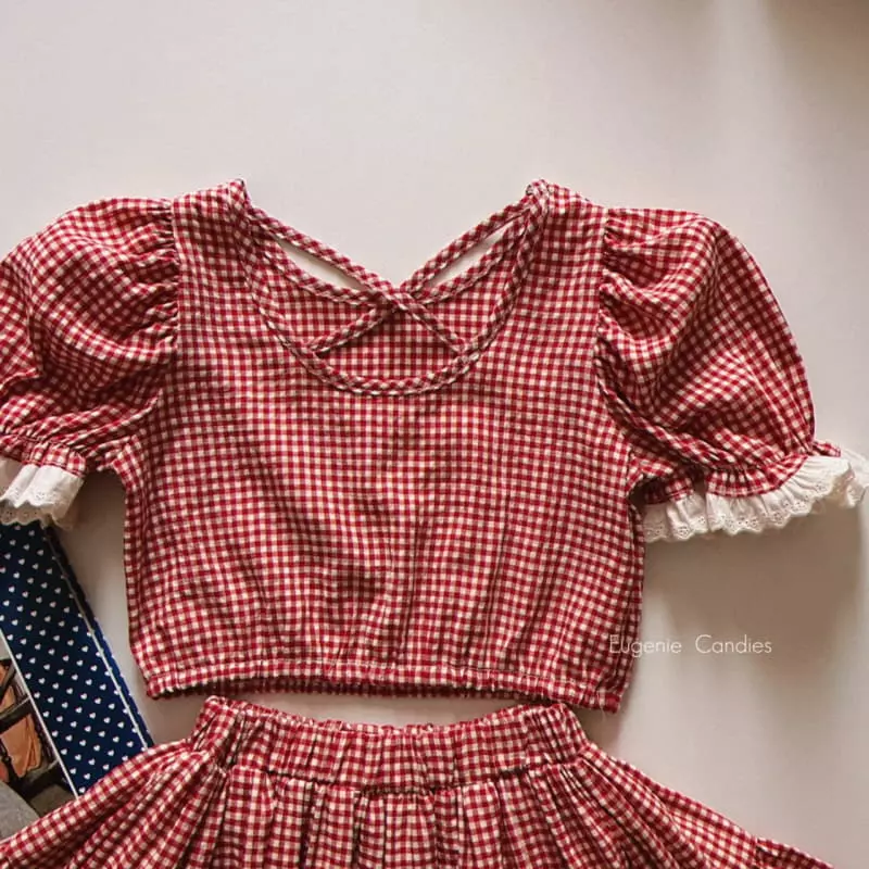 Eugenie Candies - Korean Children Fashion - #Kfashion4kids - Anne Top Bottom Set - 5