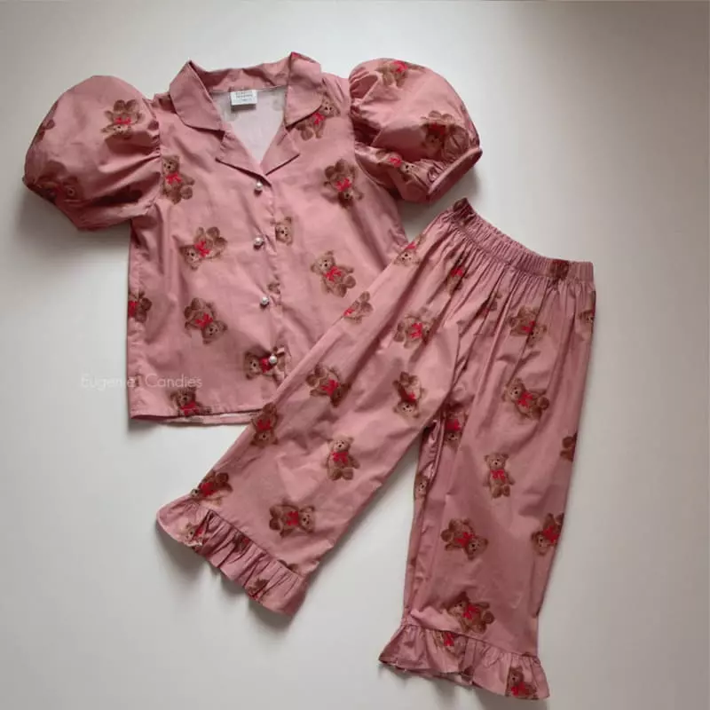 Eugenie Candies - Korean Children Fashion - #kidsstore - Ggom Top Bottom Set