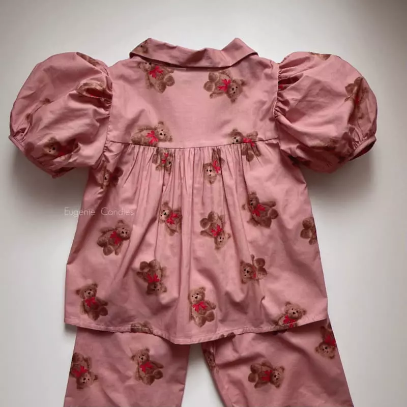Eugenie Candies - Korean Children Fashion - #kidzfashiontrend - Ggom Top Bottom Set - 2