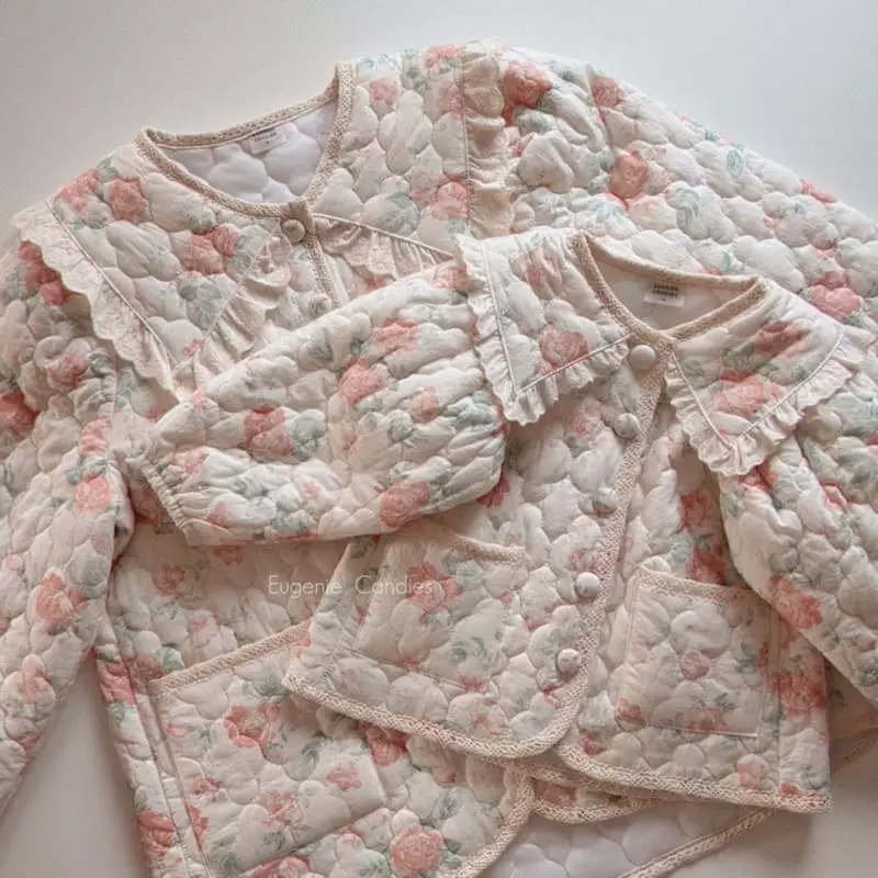 Eugenie Candies - Korean Children Fashion - #stylishchildhood - Sopia Quilting Jacket - 7