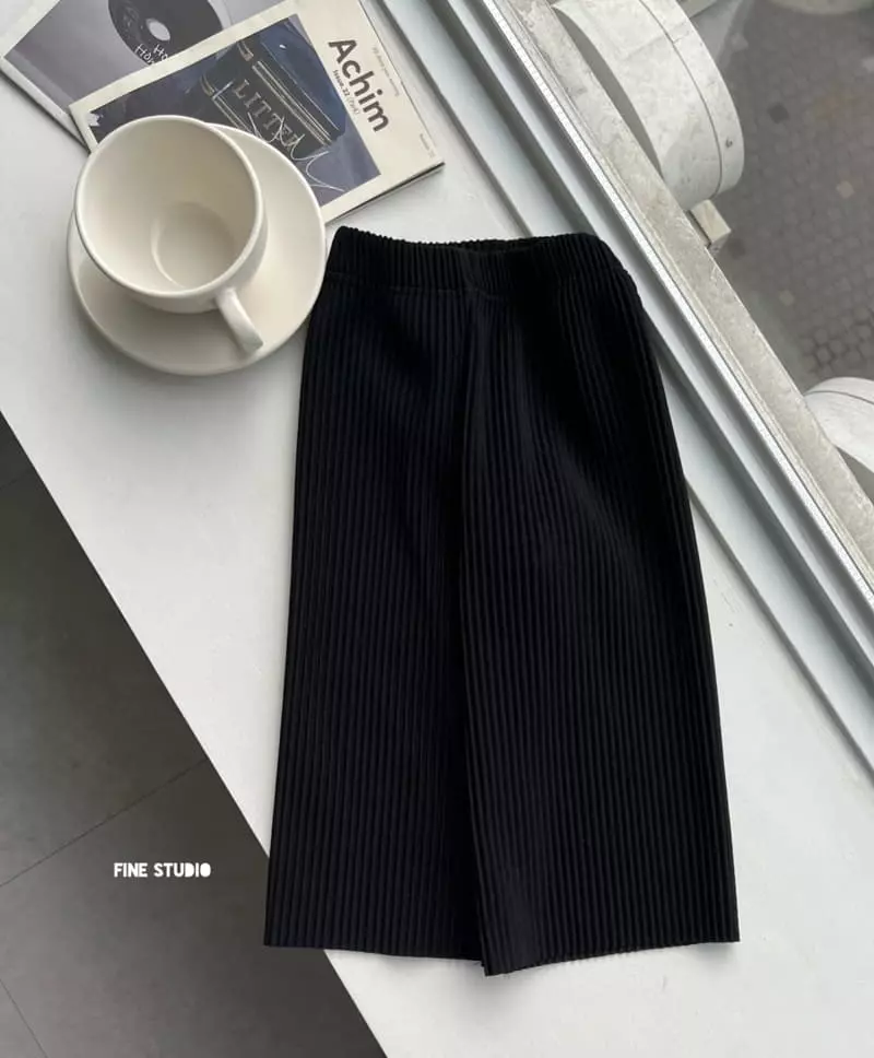 Fine Studio - Korean Children Fashion - #childofig - Wrinkle Pants with Mom - 4