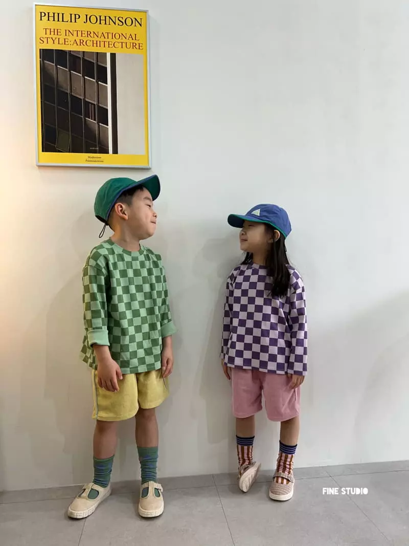 Fine Studio - Korean Children Fashion - #littlefashionista - Terry SHOrts - 5