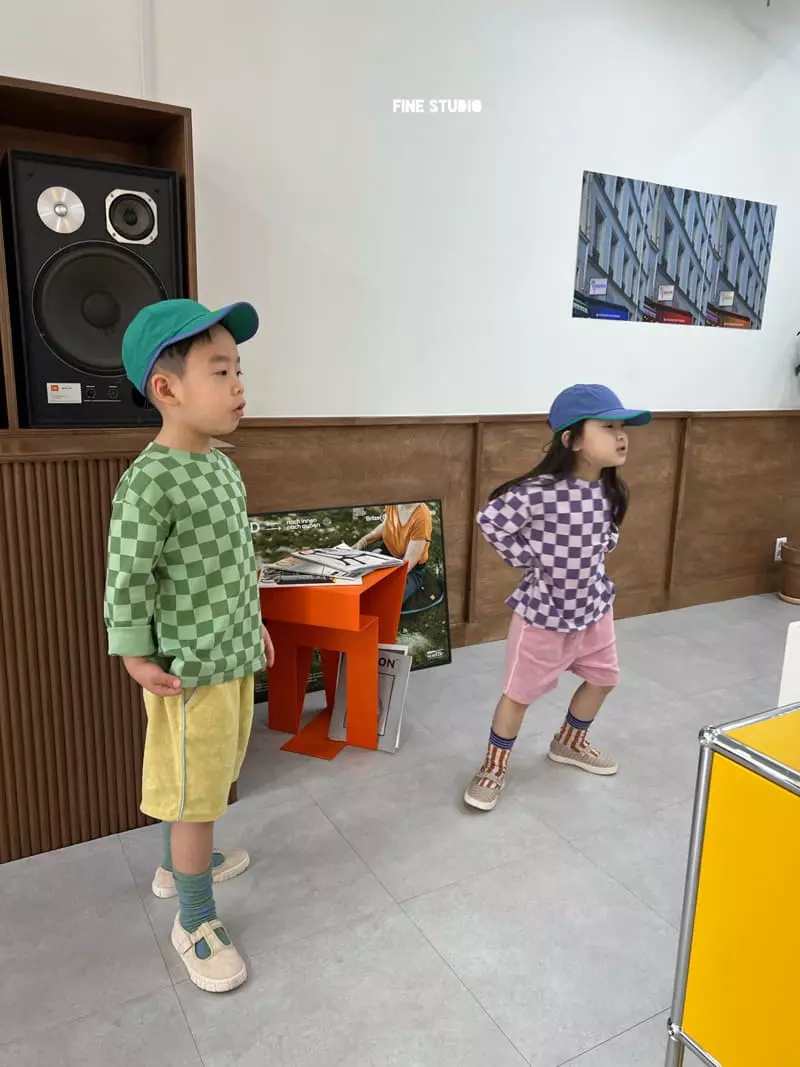 Fine Studio - Korean Children Fashion - #minifashionista - Terry SHOrts - 7