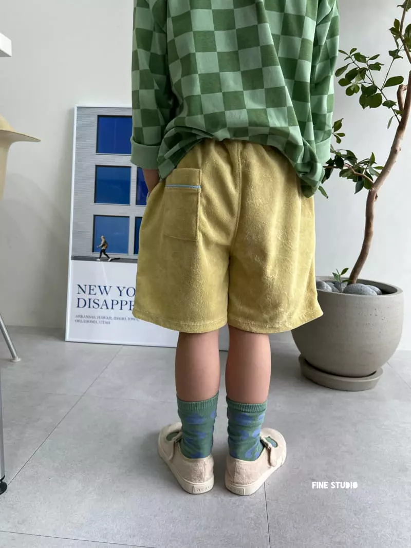 Fine Studio - Korean Children Fashion - #prettylittlegirls - Terry SHOrts - 8