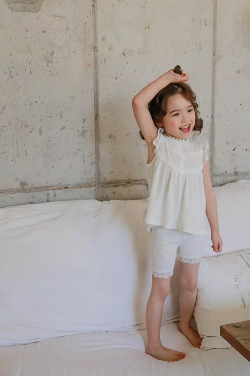 Flo - Korean Children Fashion - #childofig - Half Leggings - 4