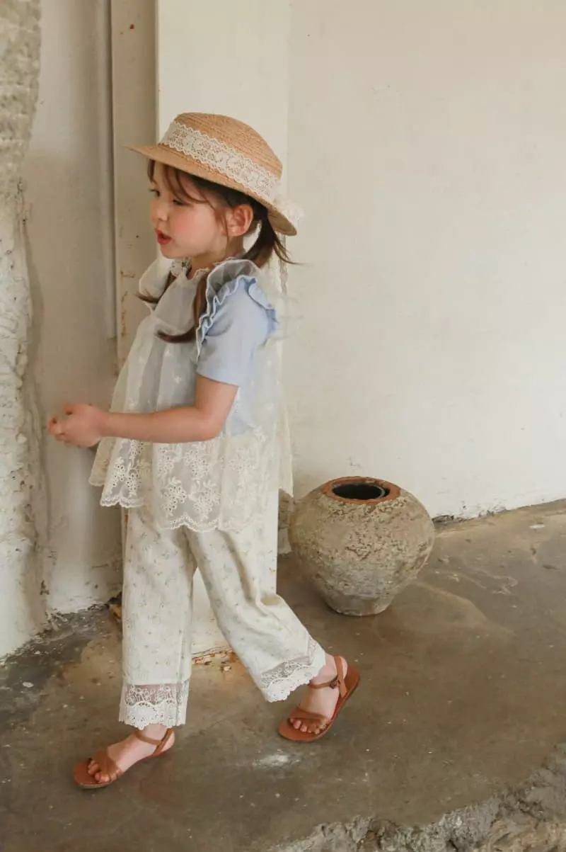 Flo - Korean Children Fashion - #childofig - Garden Layered Top